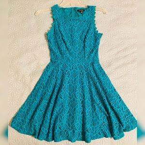 Gorgeous Teal lace dress